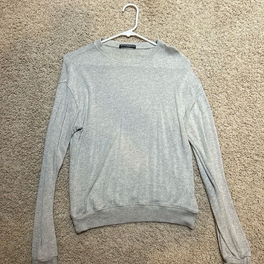 Brandy Melville gray comfy sweater